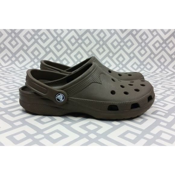 dark green crocs
